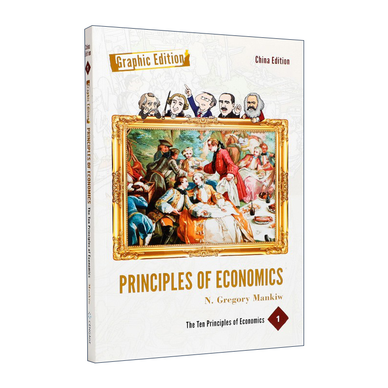 英文原版 Principles of Economics  曼昆经济学原理 漫画版卷一 英文版 进口英语原版书籍