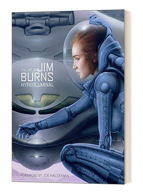 英文原版 The Art of Jim Burns Hyperluminal 吉姆·伯恩斯艺术集 英文版 进口英语原版书籍