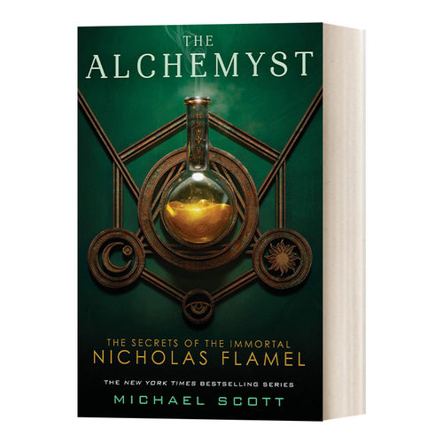 英文原版 The Alchemyst 炼金术士 永生的尼古拉·弗莱梅的秘密1 Michael Scott 英文版 进口英语原版书籍