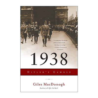 英文原版 1938 战起1938 历史小说 英文版 进口英语原版书籍