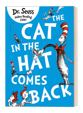 英文原版 Dr. Seuss — The Cat In The Hat Comes Back 苏斯博士系列 戴帽子的猫归来 英文版 进口英语原版书籍