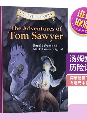 Classic Starts The Adventures of Tom Sawyer 英文原版 开始读经典 汤姆索亚历险记 儿童文学经典名著 精装 英文版进口英语书籍