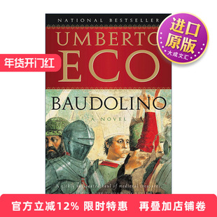 英文原版 Baudolino 波多里诺 安伯托·艾柯 英文版 进口英语原版书籍