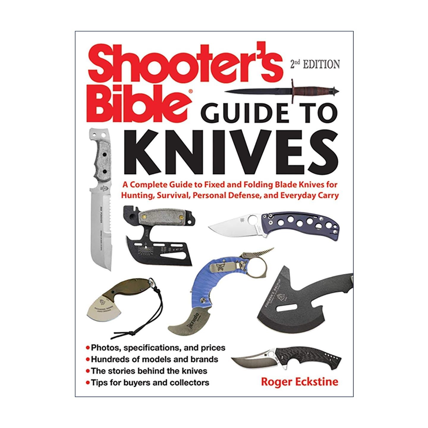 英文原版 Shooter's Bible Guide to Knives 射手宝典 刀具指南 直柄与折刀全解 狩猎 求生 自我保护与日常携带 进口英语原版书籍