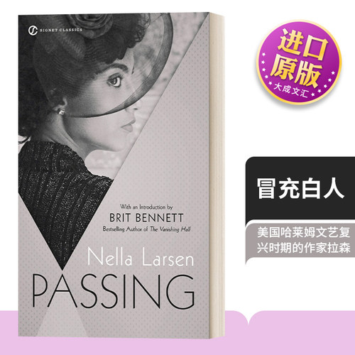 冒充白人英文原版小说