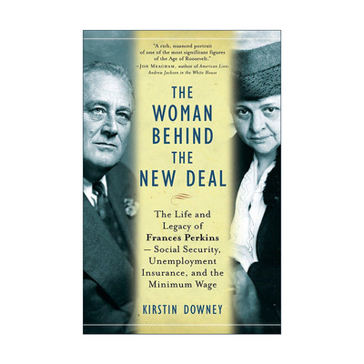 英文原版 The Woman Behind the New Deal 新政背后的女人 Frances Perkin弗朗西丝·珀金斯传记 美国史上首位女内阁成员