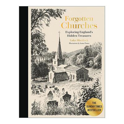 英文原版 Forgotten Churches Exploring England's Hidden Treasures 被遗忘的教堂 探索英格兰隐藏的宝藏 进口英语原版书籍