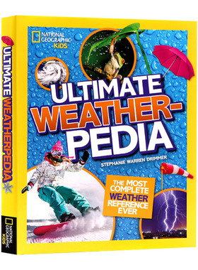 英文原版 美国国家地理 National Geographic Kids Ultimate Weather Pedia 精装收藏版 终极天气小百科 少儿科普百科全书儿童图书