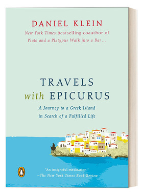 英文原版 Travels With Epicurus 和伊壁鸠鲁一起旅行 希腊旅游随笔 Daniel Klein 英文版 进口英语原版书籍