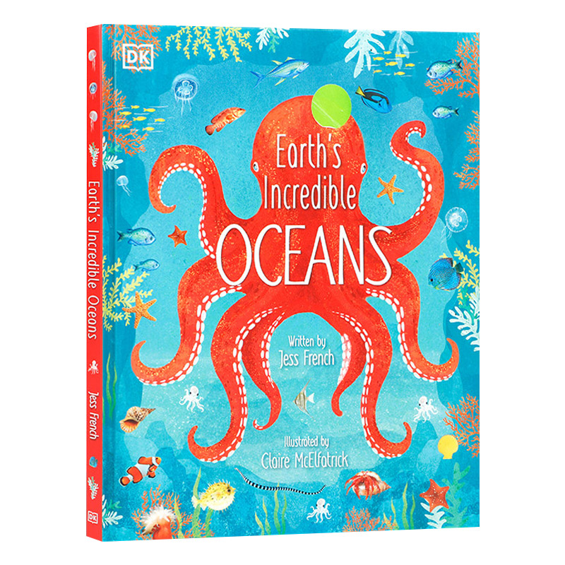 英文原版 Earth's Incredible Oceans 地球上令人难以置信的海洋 海洋生物百科科普绘本 海洋生物世界 英文版 进口英语原版书籍