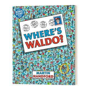 沃尔多在哪里 书籍儿童图书 进口英语原版 英文版 豪华版 Edition Deluxe Waldo Where 英文原版