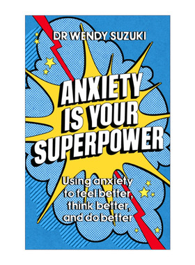 英文原版 Anxiety is Your Superpower 焦虑是你的超能力 英文版 进口英语原版书籍