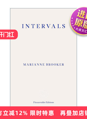 英文原版 Intervals 间隔 玛丽安·布鲁克 2024女性非虚构写作奖长名单 英文版 进口英语原版书籍