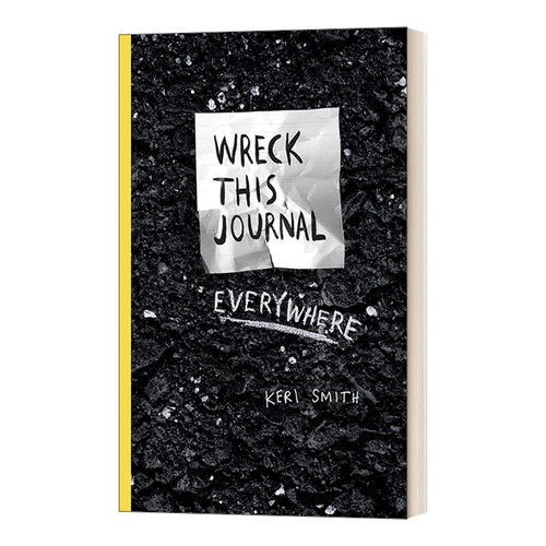 英文原版 Wreck This Journal Everywhere 创新从破坏开始 英文版 进口英语原版书籍