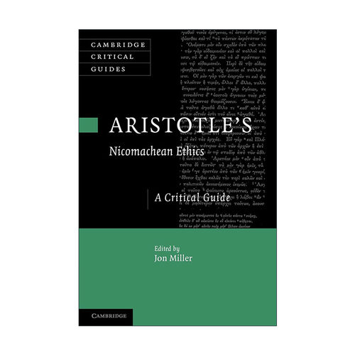 英文原版 Aristotle's Nicomachean Ethics 亚里士多德 尼各马科伦理学 剑桥批评导读系列 英文版 进口英语原版书籍