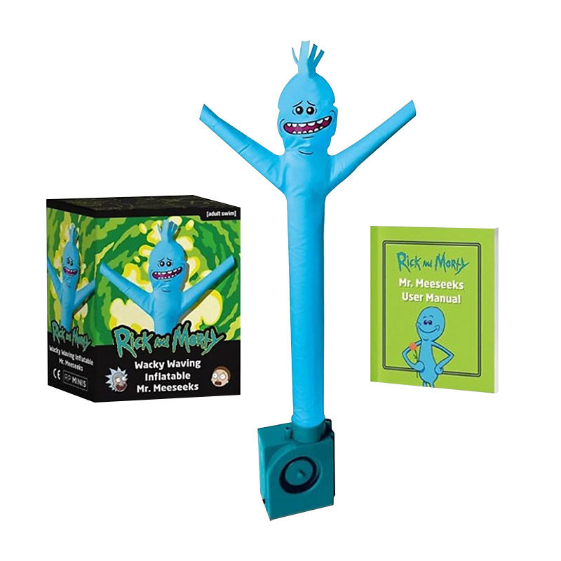 英文原版 Rick and Morty Wacky Waving Inflatable Mr. Meeseeks 瑞克莫迪扭扭怪 英文版 进口英语原版书籍