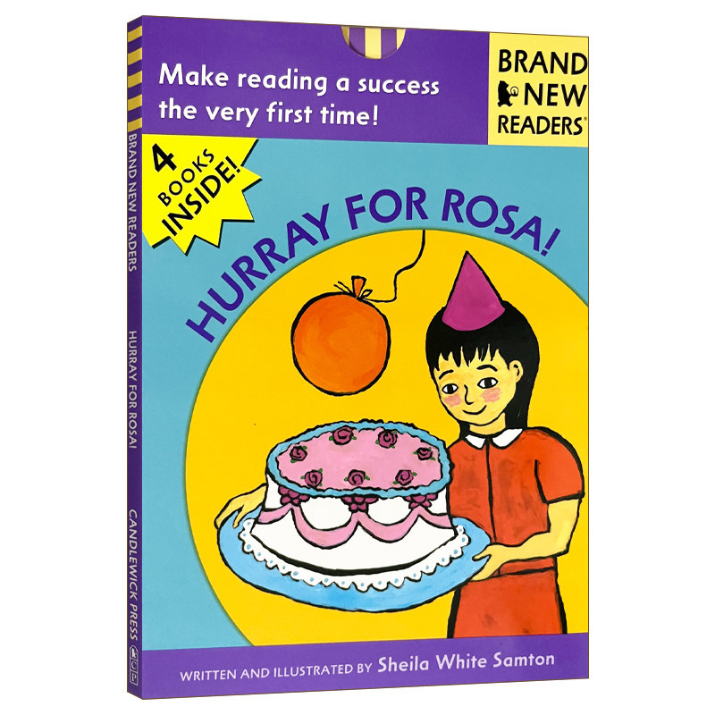 英文原版绘本 hurray for rosa brand new readers 为罗莎欢呼 儿童