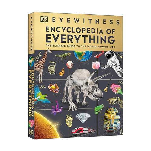 英文原版 DK Eyewitness Encyclopedia of Everything DK目击者百科全书 儿童科普百科 精装 英文版 进口英语原版书籍
