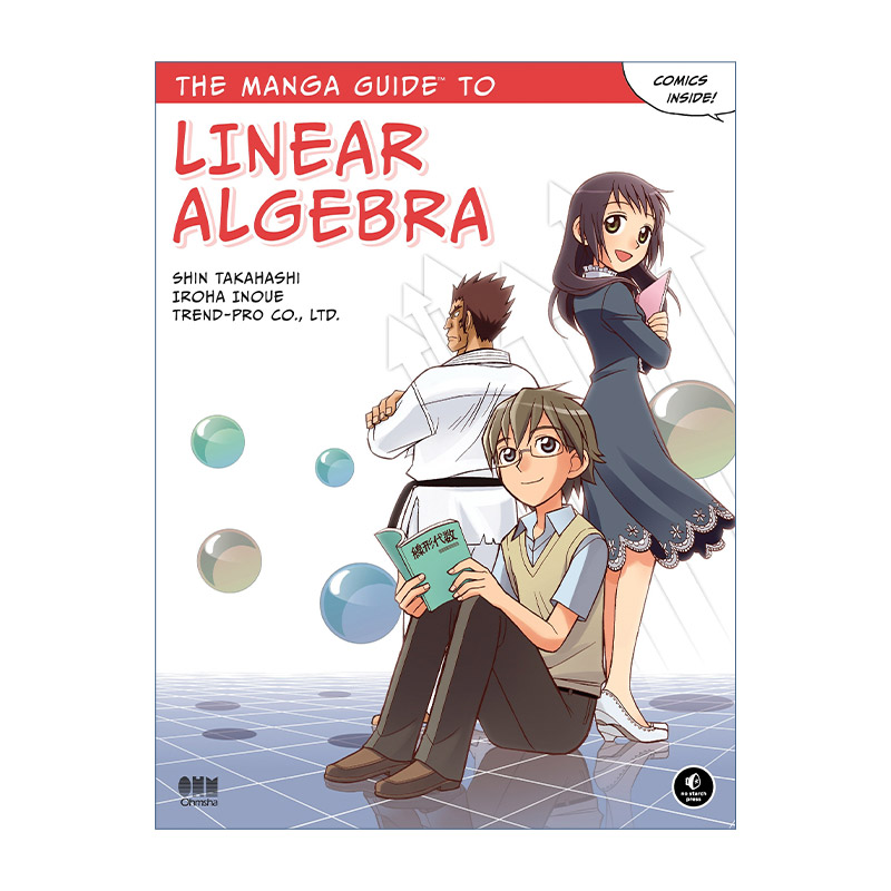 英文原版 The Manga Guide to Linear Algebra 漫画线性代数 欧姆社学习漫画系列 高桥信Shin Takahashi 英文版 进口英语原版书籍