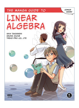 英文原版 The Manga Guide to Linear Algebra 漫画线性代数 欧姆社学习漫画系列 高桥信Shin Takahashi 英文版 进口英语原版书籍