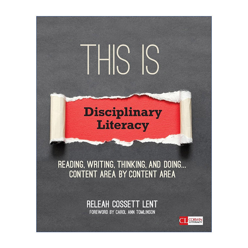 英文原版 This Is Disciplinary Literacy 学科素养培养指南 阅读写作思考动手能力培养 英文版 进口英语原版书籍