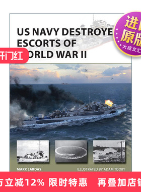 英文原版 US Navy Destroyer Escorts of World War II 二战美国海军护航驱逐舰 先锋武器系列 英文版 进口英语原版书籍