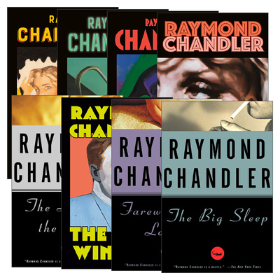 英文原版 Philip Marlowe series 菲利普·马洛系列8册 经典侦探推理小说 Raymond Chandler雷蒙德·钱德勒 英文版 进口英语书籍