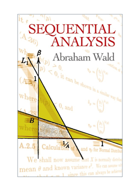 英文原版 Sequential Analysis 序贯分析 Abraham Wald亚伯拉罕·瓦尔德 英文版 进口英语原版书籍