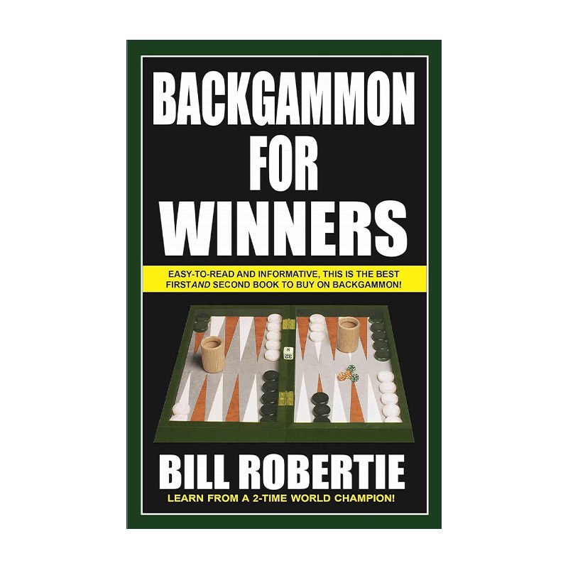 英文原版 Backgammon for Winners 双陆棋赢家玩法 英文版 进口英语原版书籍