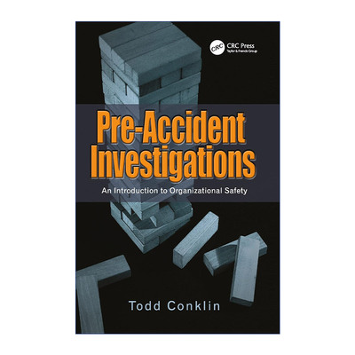 英文原版 Pre-Accident Investigations 事前调查 组织安全简介 英文版 进口英语原版书籍