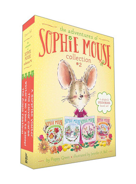 英文原版 The Adventures of Sophie Mouse Collection #2 老鼠苏菲历险记 5-8套装 英文版 进口英语原版书籍