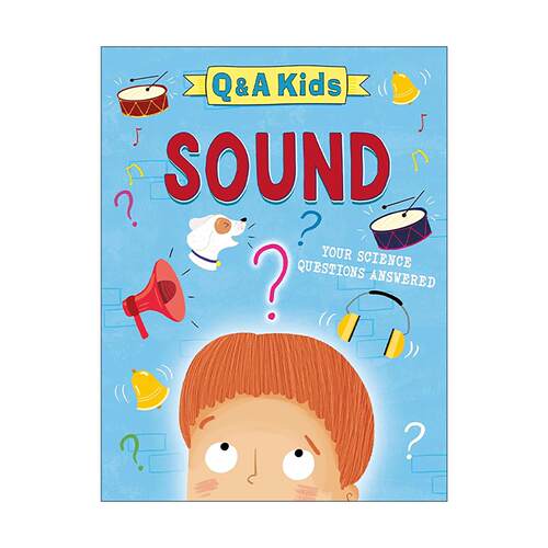 英文原版 Q and A Kids Sound 儿童问答 声音 儿童科普百科绘本精装 英文版 进口英语原版书籍