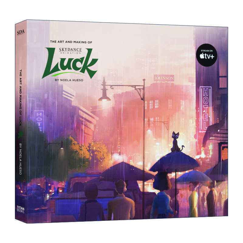英文原版 The Art and Making of Luck 开运奇遇记 动画电影艺术设定集 Apple TV+动画电影 英文版 进口英语原版书籍