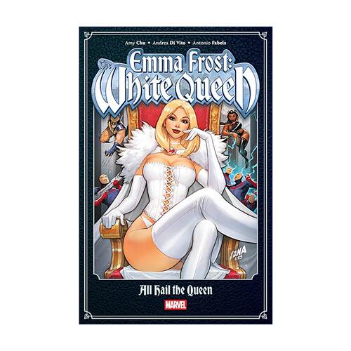英文原版 Emma Frost: The White Queen - All Hail the Queen 艾玛·弗罗斯特 白皇后 向女王致敬 1-5合集 漫威漫画 英文版