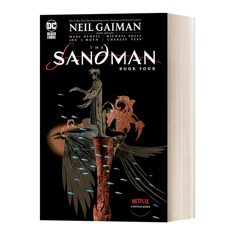 英文原版 The Sandman Book Four 睡魔合辑卷四 57-75 DC漫画 黑标 Netflix美剧原著 Neil Gaiman尼尔盖曼 英文版 进口英语原版书