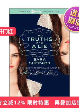 英文原版 The Lying Game Two Truths and a Lie 2个真相1个谎言 撒谎游戏系列 影视原著 英文版 进口英语原版书籍