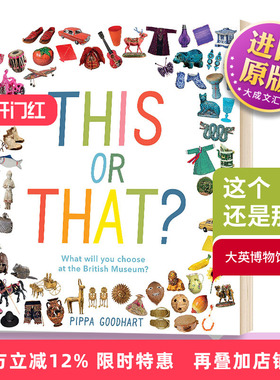 This or That What Will You Choose at the British Museum 这个还是那个 你将在大英博物馆选择什么 英文原版 英文版进口英语书