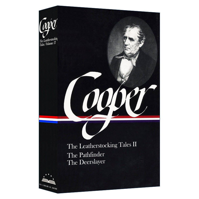 英文原版小说 James Fenimore Cooper 詹姆斯·费尼莫尔·库珀 皮袜子故事集2 精装 英文版 进口英语原版书籍