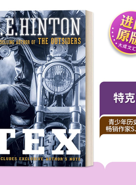 英文原版 Tex 特克斯 青少年历史小说 The Outsiders局外人作者S.E. Hinton 英文版 进口英语原版书籍