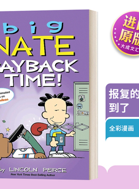 英文原版 Big Nate Payback Time 大内特系列20 报复的时候到了 全彩漫画小说版第三季3 儿童校园读故事物 英文版 进口英语原版书