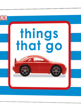 英文原版 Things That Go Bath Book 洗澡书 交通工具 英文版 进口英语原版书籍儿童图书