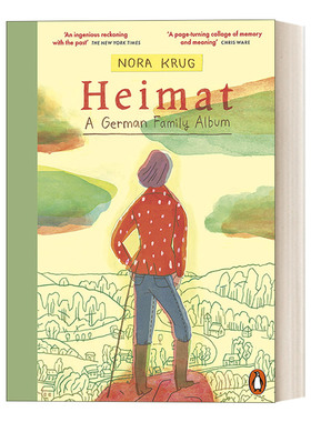 英文原版 Heimat 故乡 二战记忆绘本 Nora Krug 英文版 进口英语原版书籍