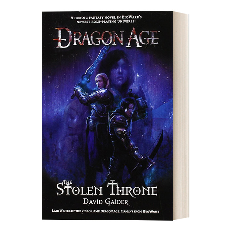 英文原版小说 Dragon Age: the Stolen Throne 龙腾世纪 失窃的王座 官方小说 英文版 进口英语原版书籍