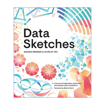 英文原版 Data Sketches 数据草图 想象 探索和美丽数据可视化的旅程 英文版 进口英语原版书籍