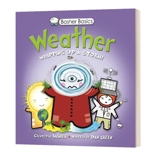 Weather 基础知识 天气 英文原版 进口英语原版 Basics 英文版 书籍儿童图书 Basher