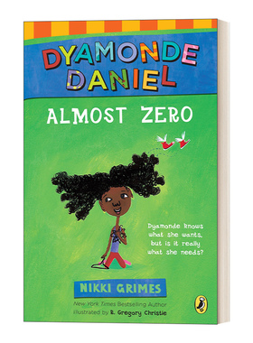 英文原版 Almost Zero A Dyamonde Daniel Book 03 戴雅蒙德 丹尼尔系列3 趋近于零 儿童友谊幽默故事 英文版 进口英语原版书籍