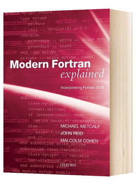 英文原版 Modern Fortran Explained 现代公式翻译解释 结合公式翻译2018 英文版 进口英语原版书籍