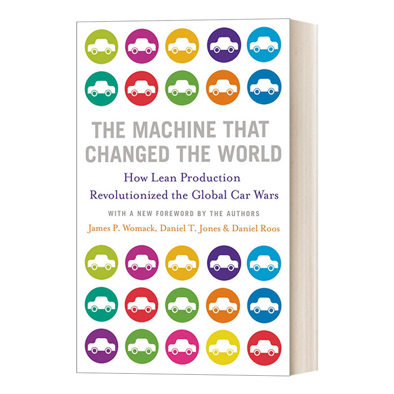 英文原版 The Machine That Changed the World 改变世界的机器 丰田式精益在全世界扩散的历史过程 英文版 进口英语原版书籍