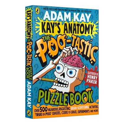 英文原版 Kay's Anatomy The Poo-tastic Puzzle Book 凯的解剖 儿童趣味阅读活动书 英文版 进口英语原版书籍