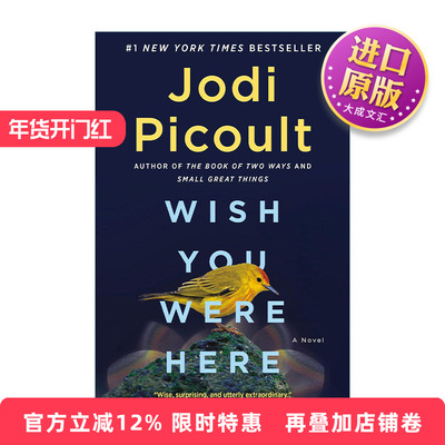 英文原版 Wish You Were Here 希望你在这里 渺小的伟大作者Jodi Picoult朱迪·皮考特 英文版 进口英语原版书籍